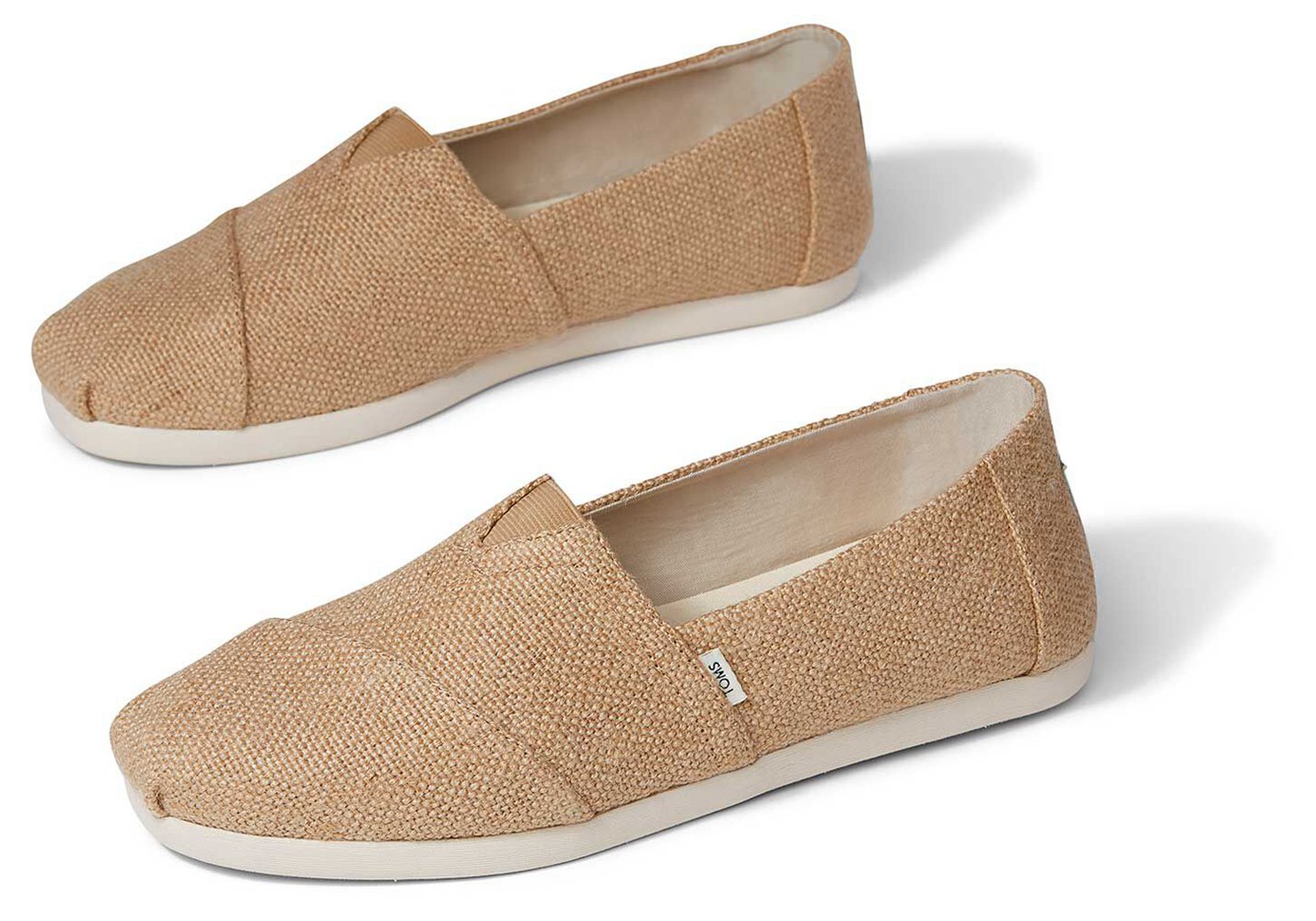 Toms Espadryle Męskie Beżowe - Alpargata Burlap - 42TRICHJN